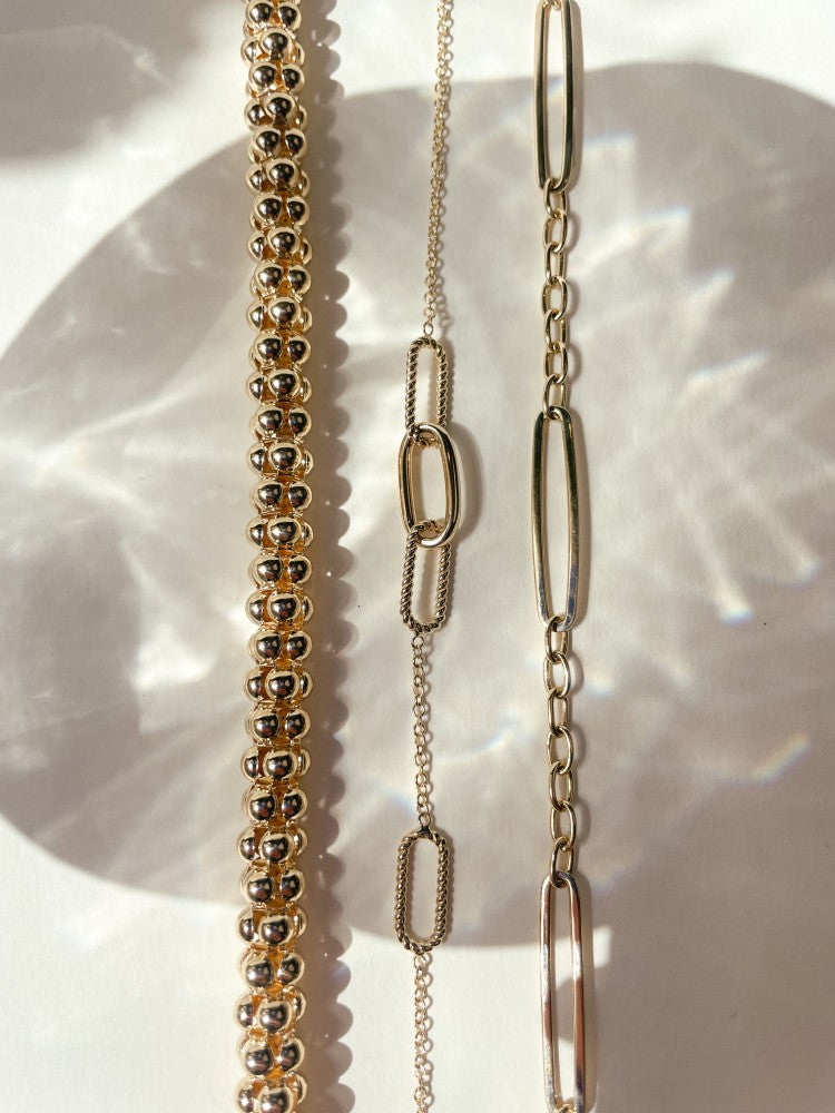 Elegante Bracciale in Oro Giallo 14 Carati, 2,8 gr, 19 cm – Senza Tempo ed Elegante