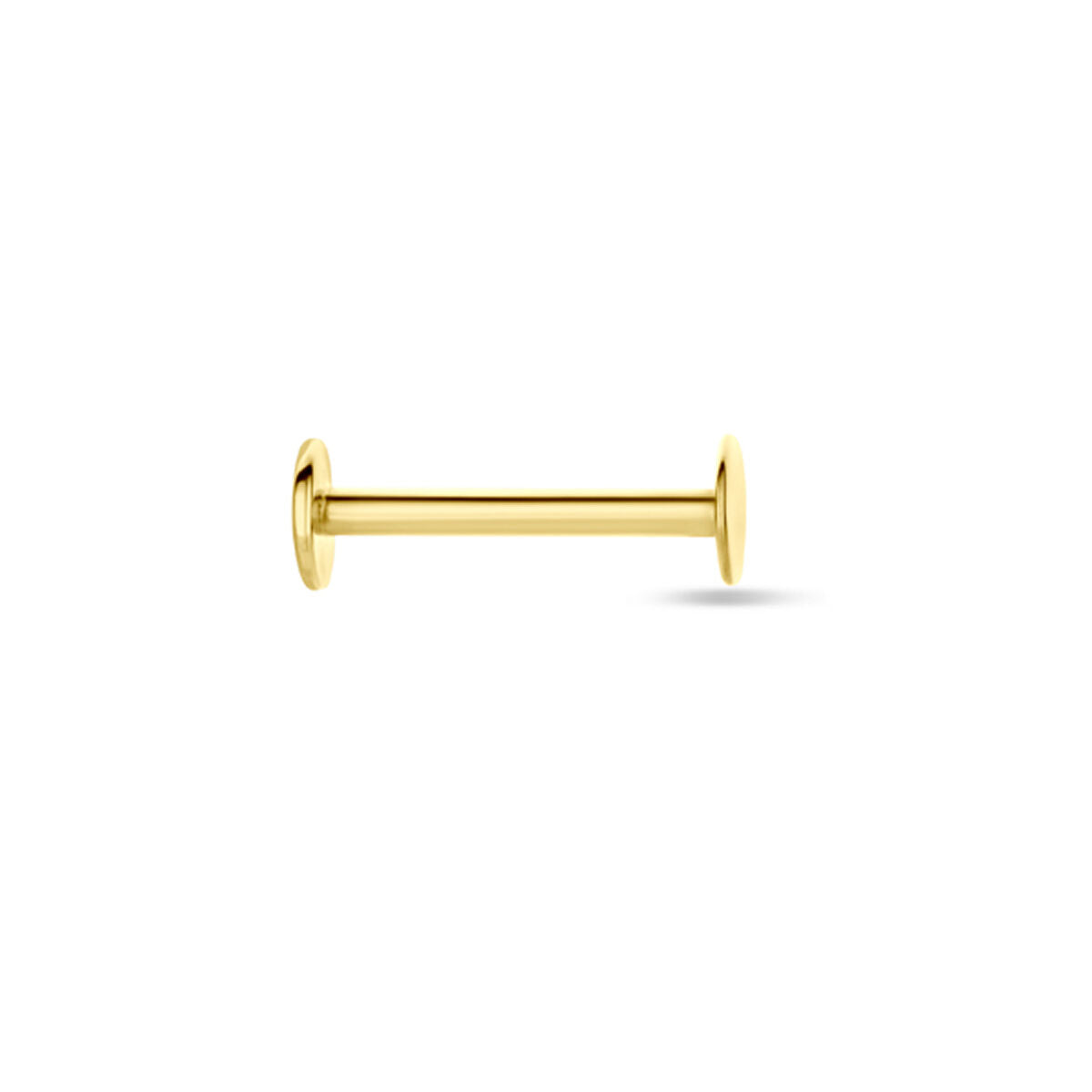 flat back piercing 3 mm 14K oro giallo