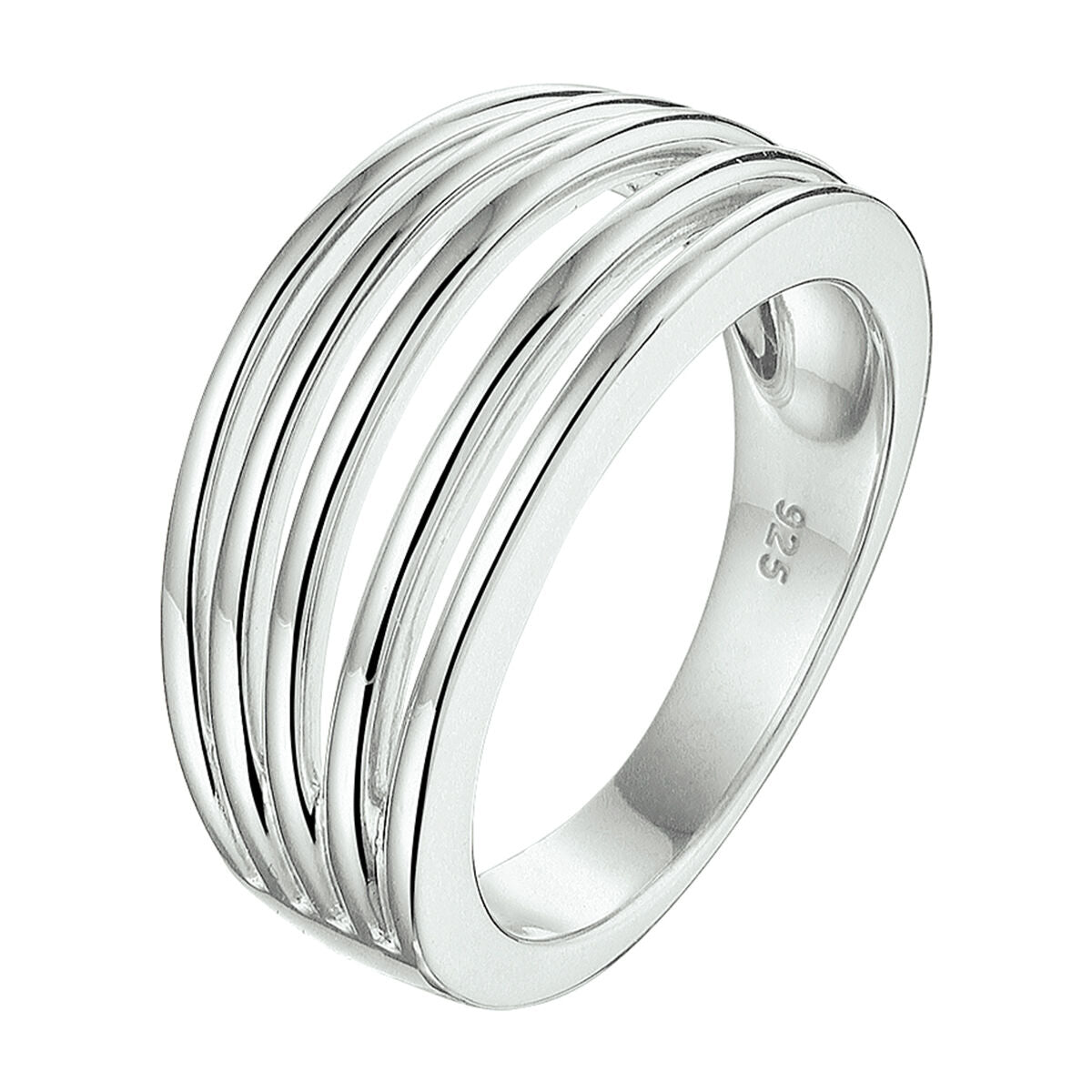 ring zilver gerhodineerd
