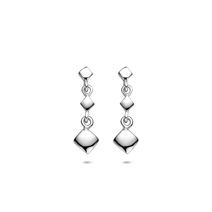 Zilveren oorhangers – gerhodineerd 925 zilver