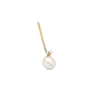 Collana in oro con perla