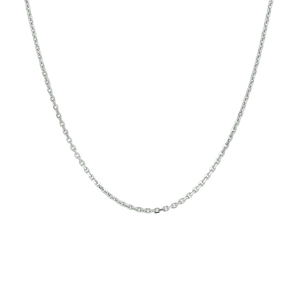 Collane in argento rodiato