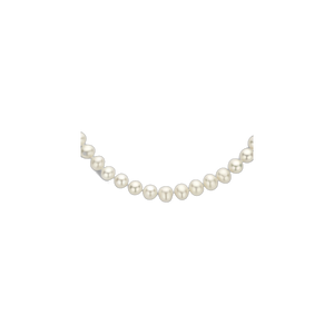 Collana in argento con perla