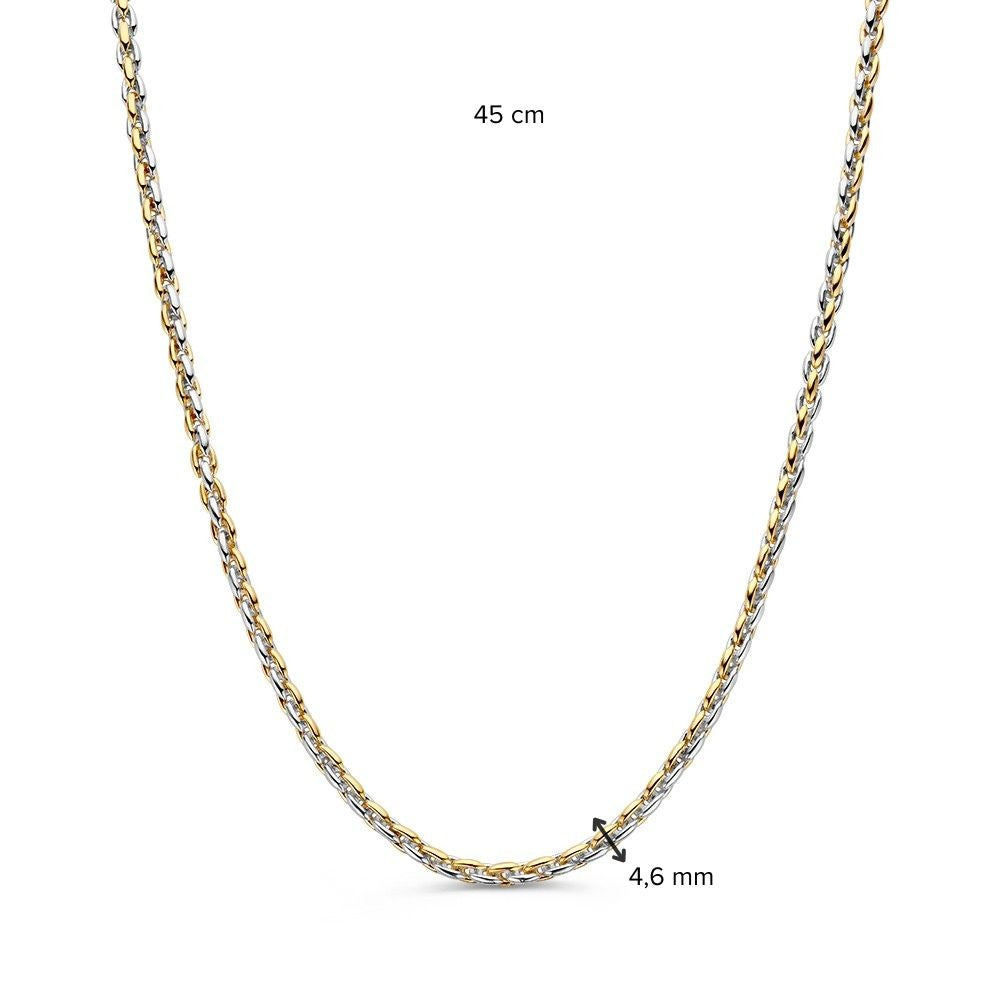 Collana bicolore