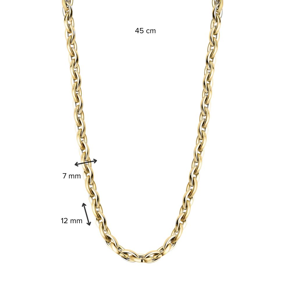 Collana in Oro Giallo 14K per Donna – Design Elegante e Senza Tempo