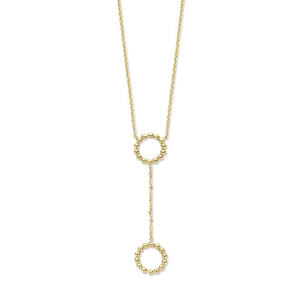 Geelgouden Collier – 14-Karaat Tijdloze Elegantie voor Dames