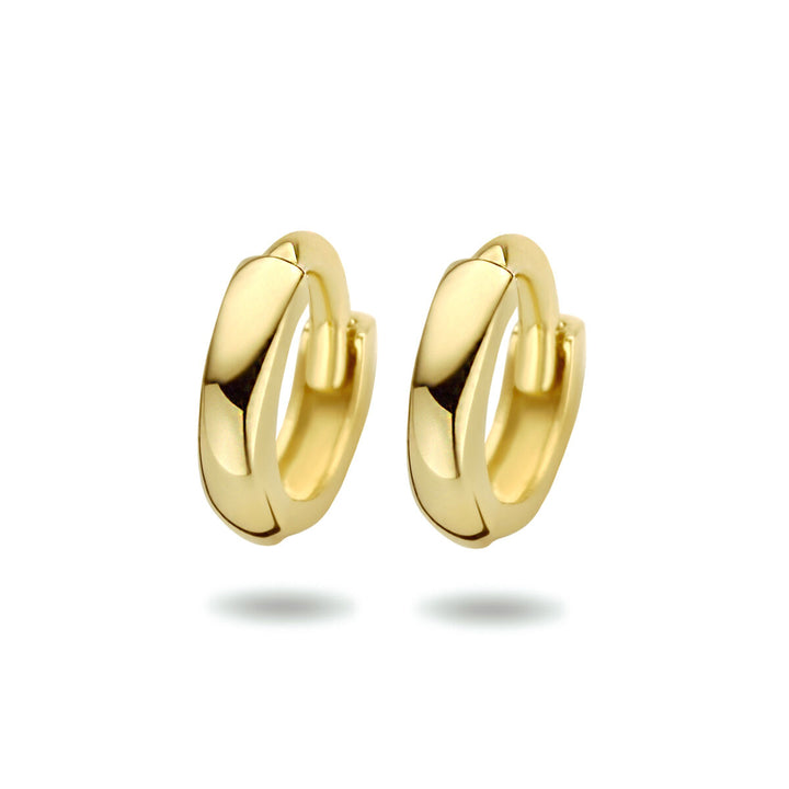 klapoorringen 1,6 x 7,0 mm 14K geelgoud