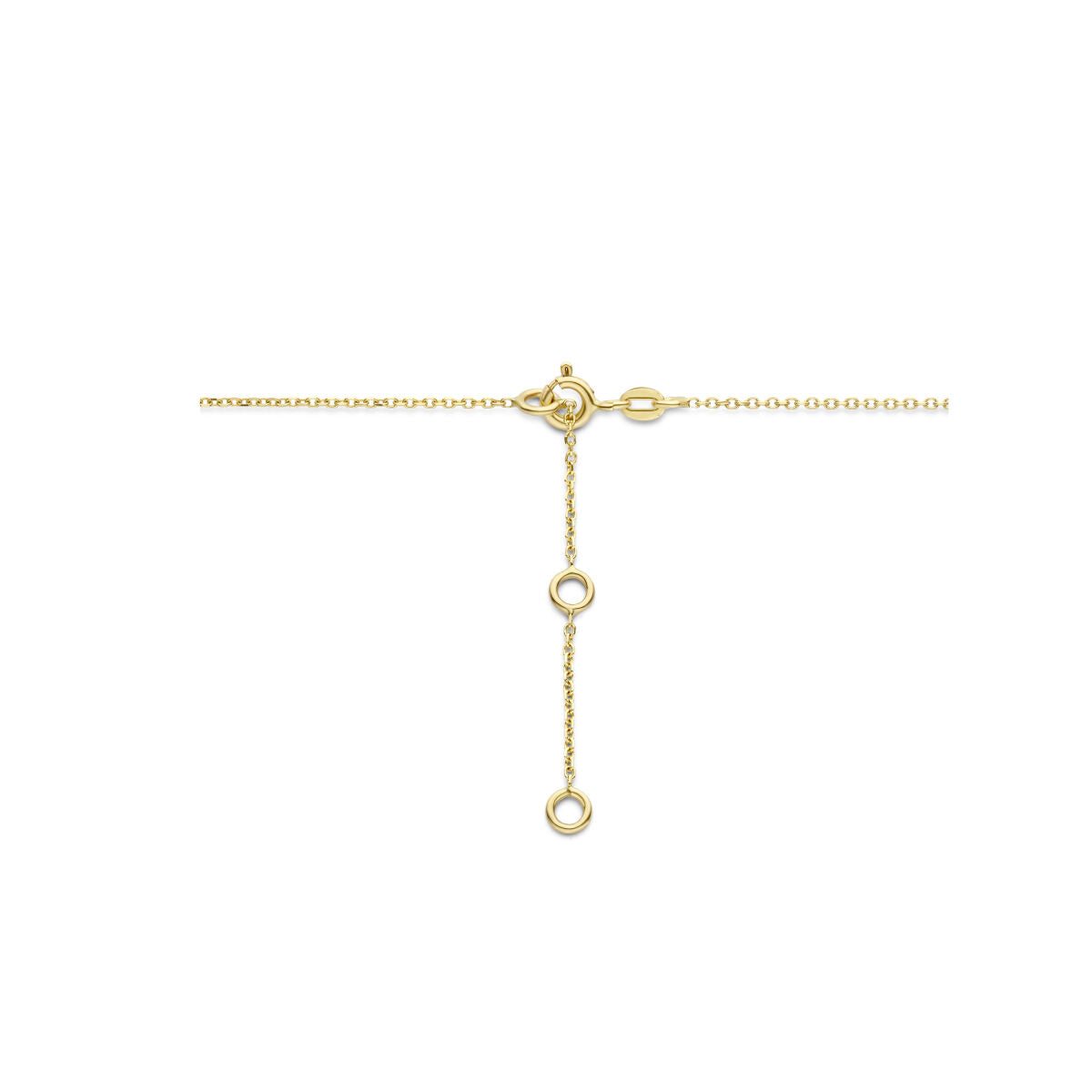 collana rubino, opale e cerchietti 41 - 43 - 45 cm oro giallo 14K