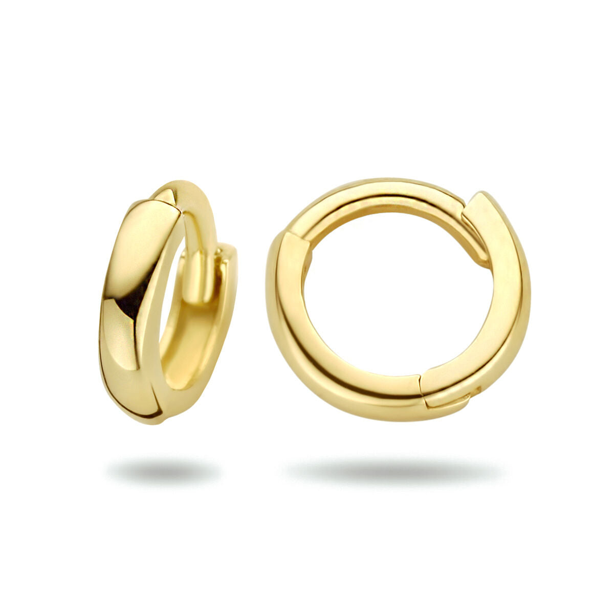 orecchini a cerchio 1,6 x 7,0 mm 14K oro giallo
