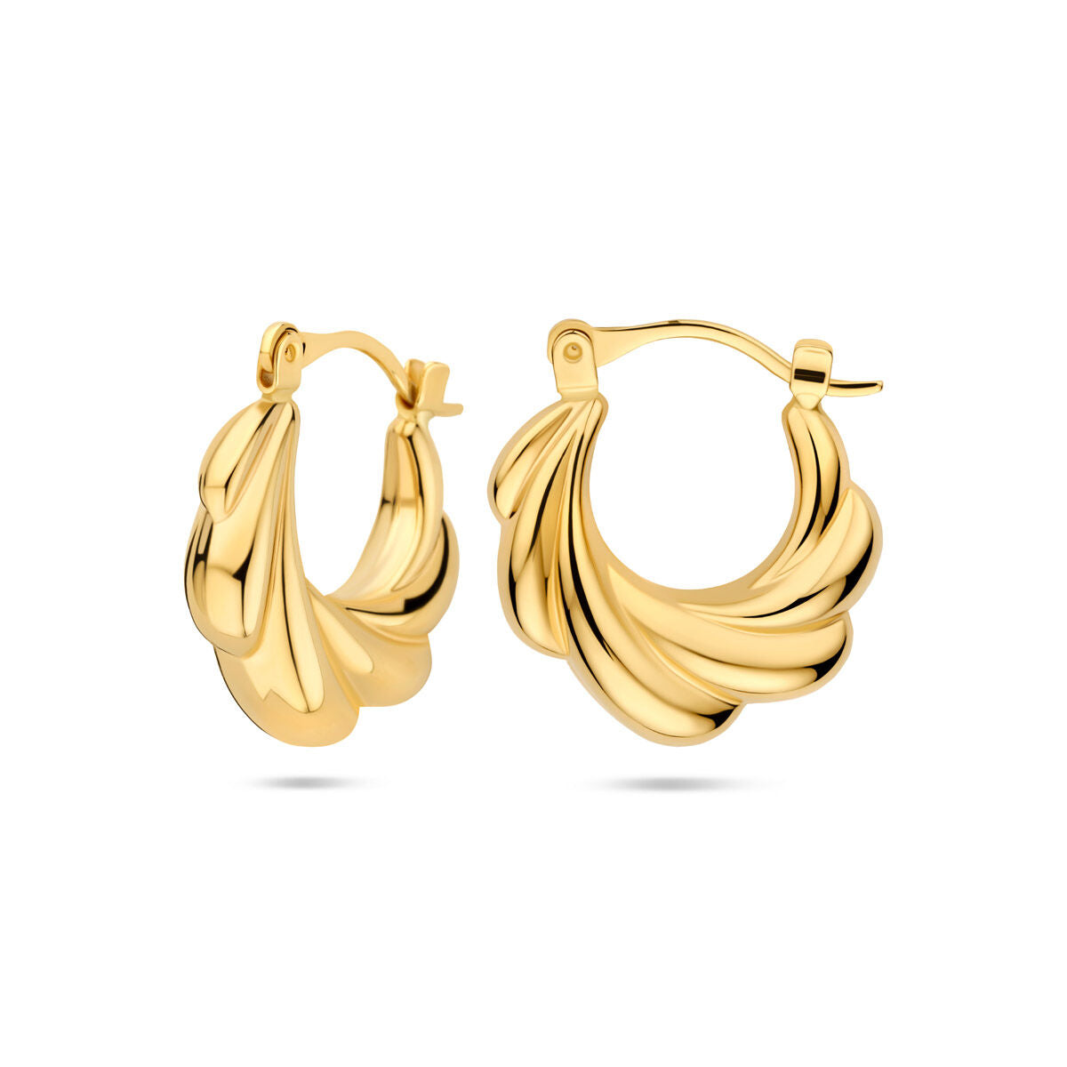 orecchini a cerchio 19 mm 14K oro giallo