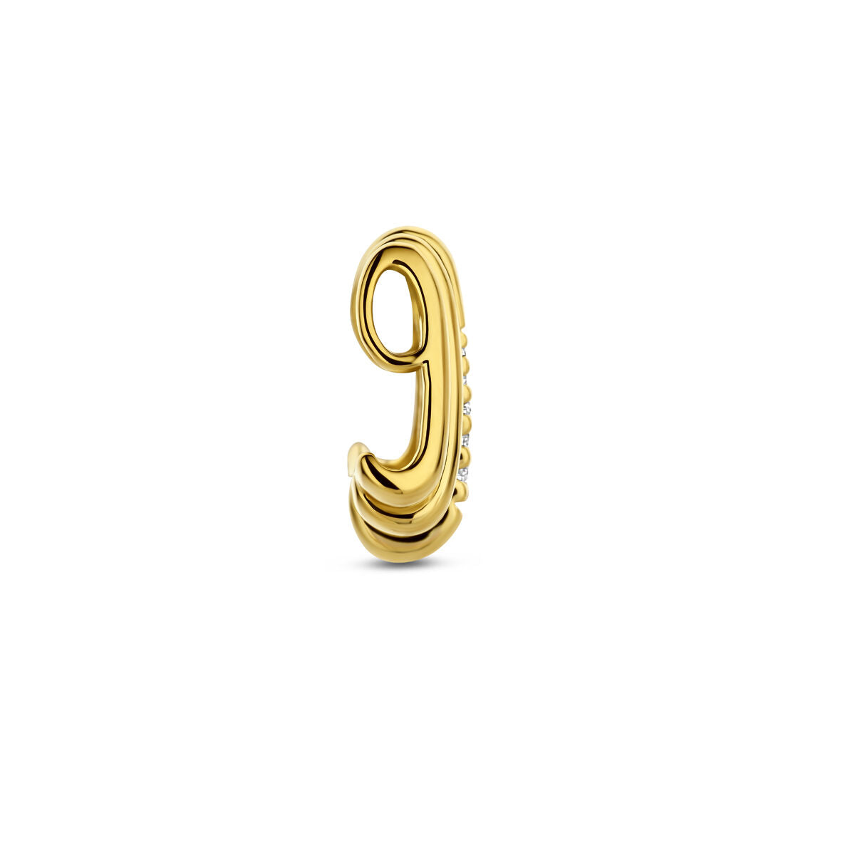 Ciondolo in oro con diamante – oro giallo 14k
