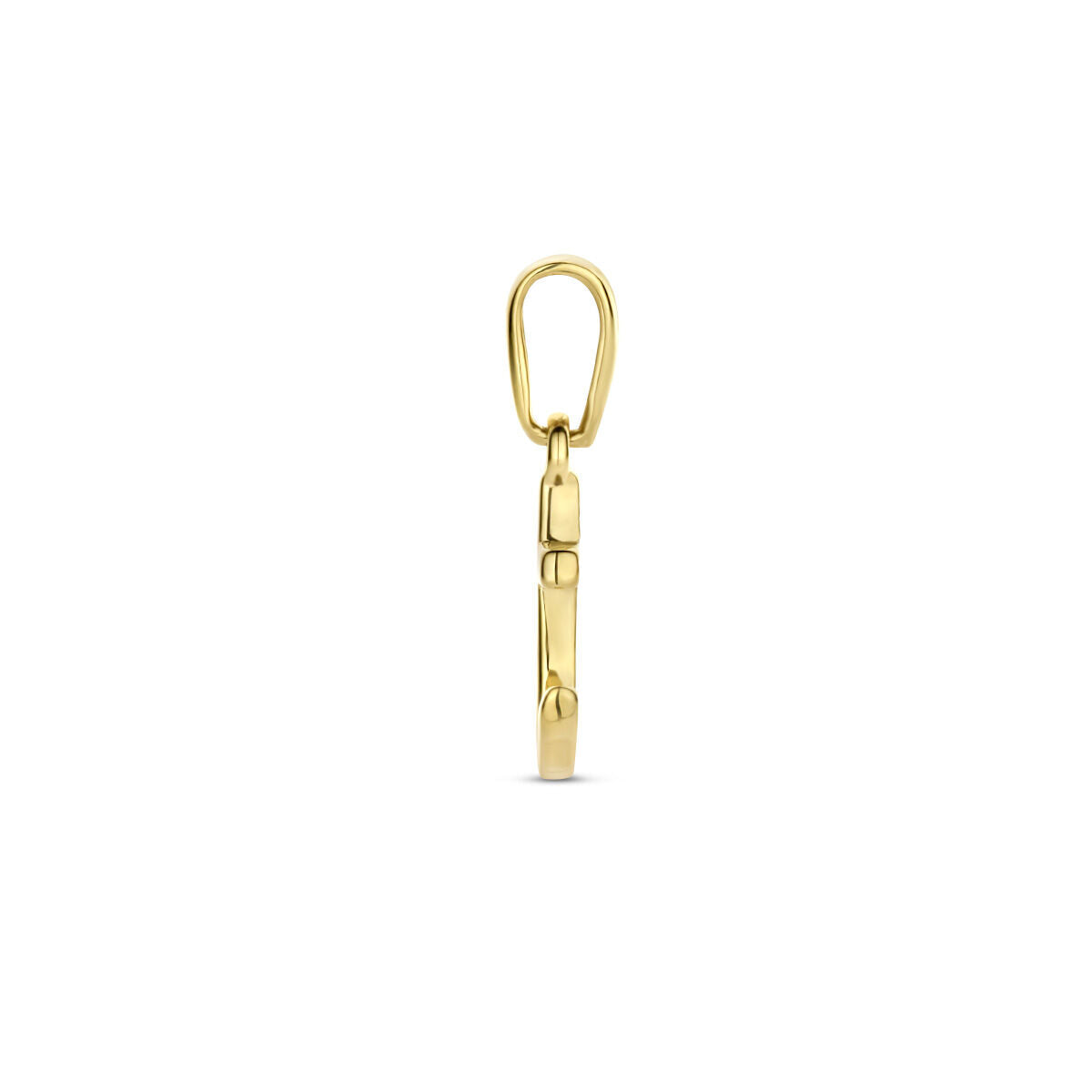 ciondolo ancora oro giallo 14K