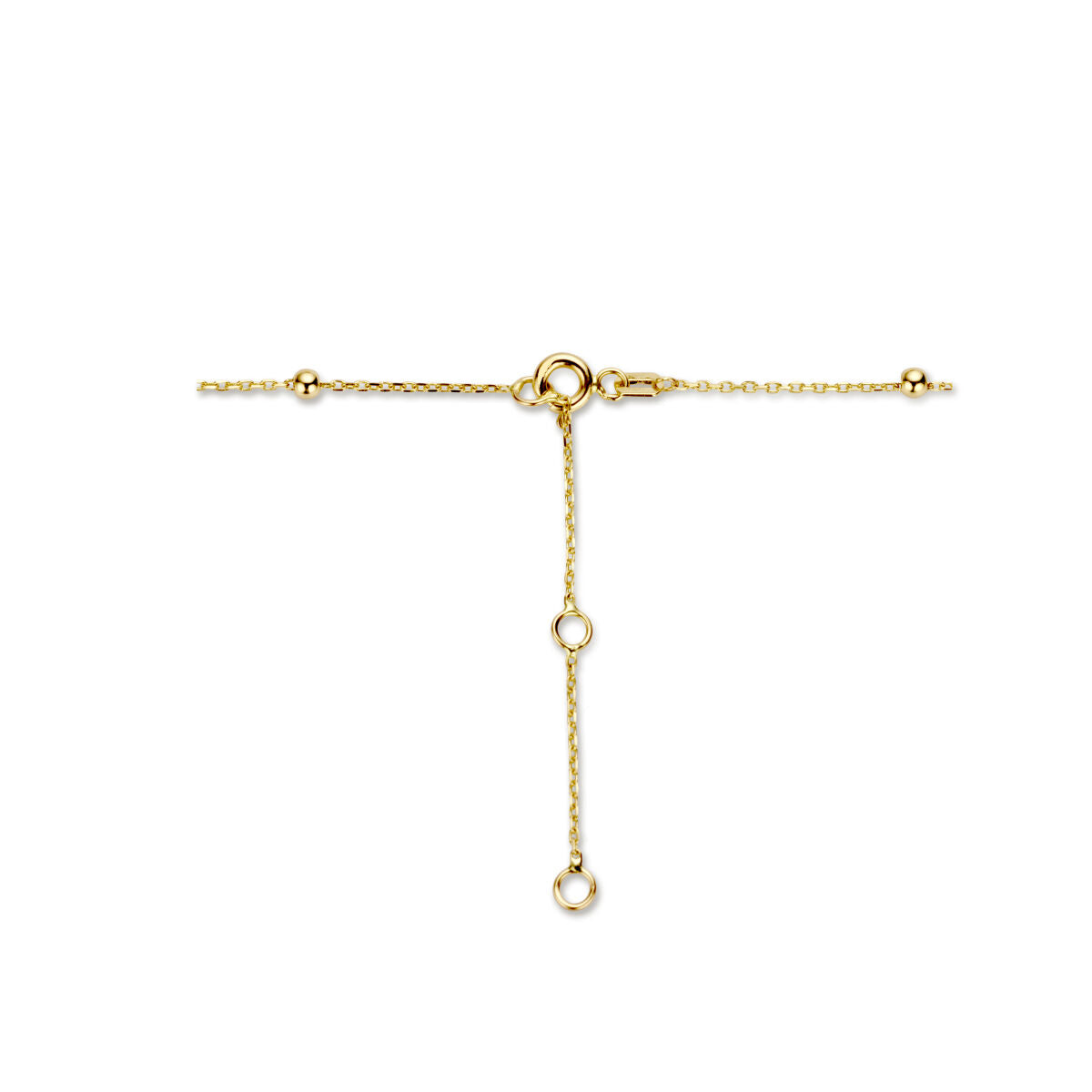 Collana con palline 2,5 mm 40 - 42 - 44 cm 14K oro giallo
