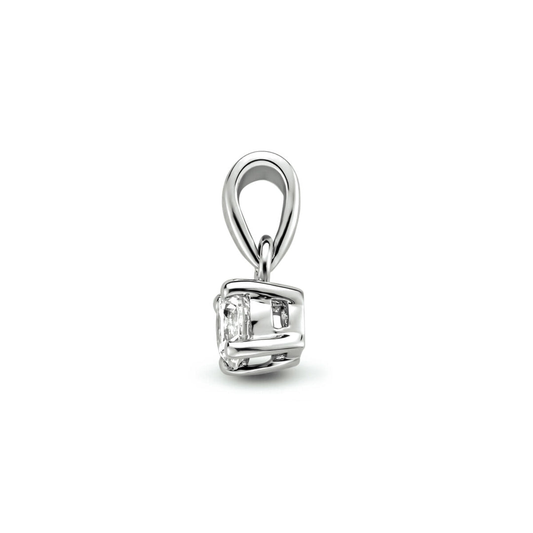 hanger zirkonia zilver gerhodineerd