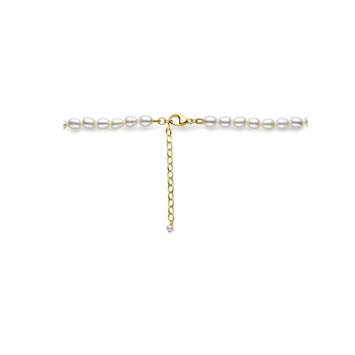 Collana da donna in oro con perle 14K