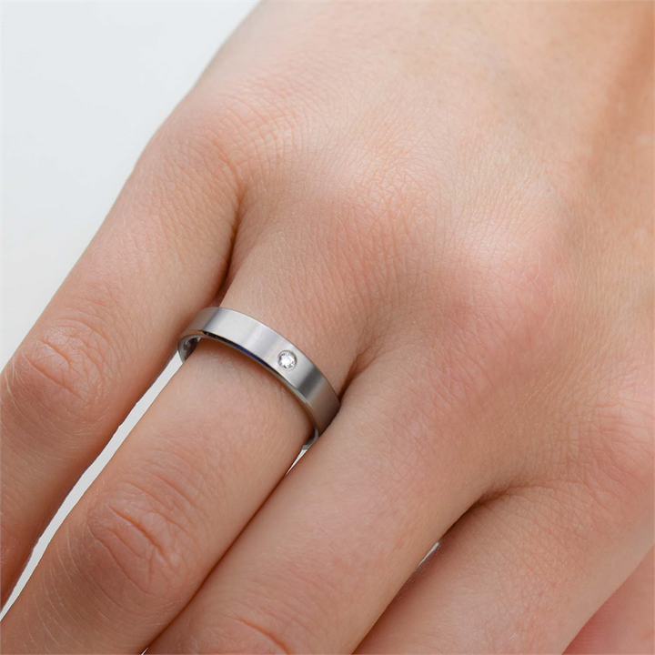 Boccia Titanium Ring dia 1/0,03 - 0121-04