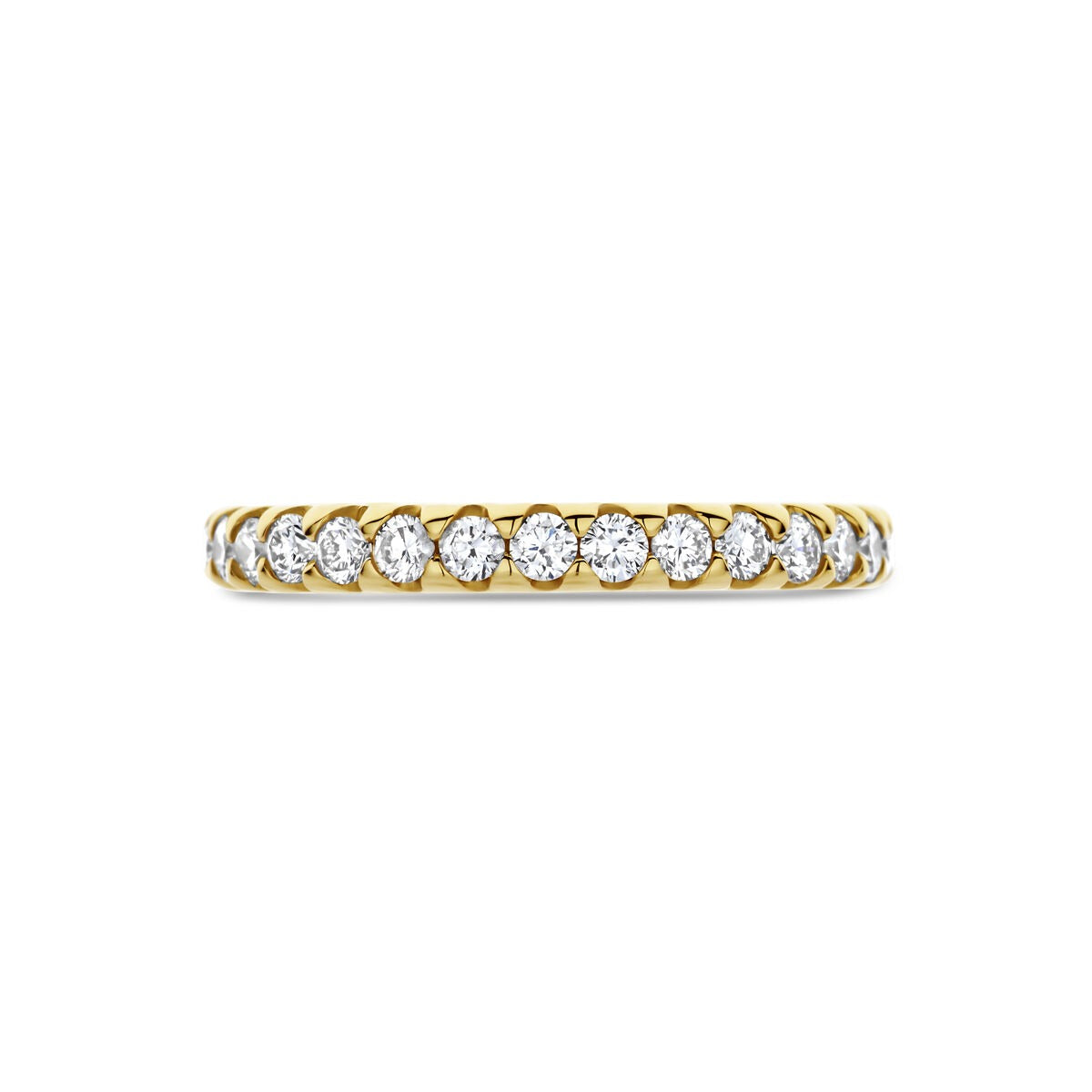 Anello da donna in oro con diamante lab grown – oro giallo 14k