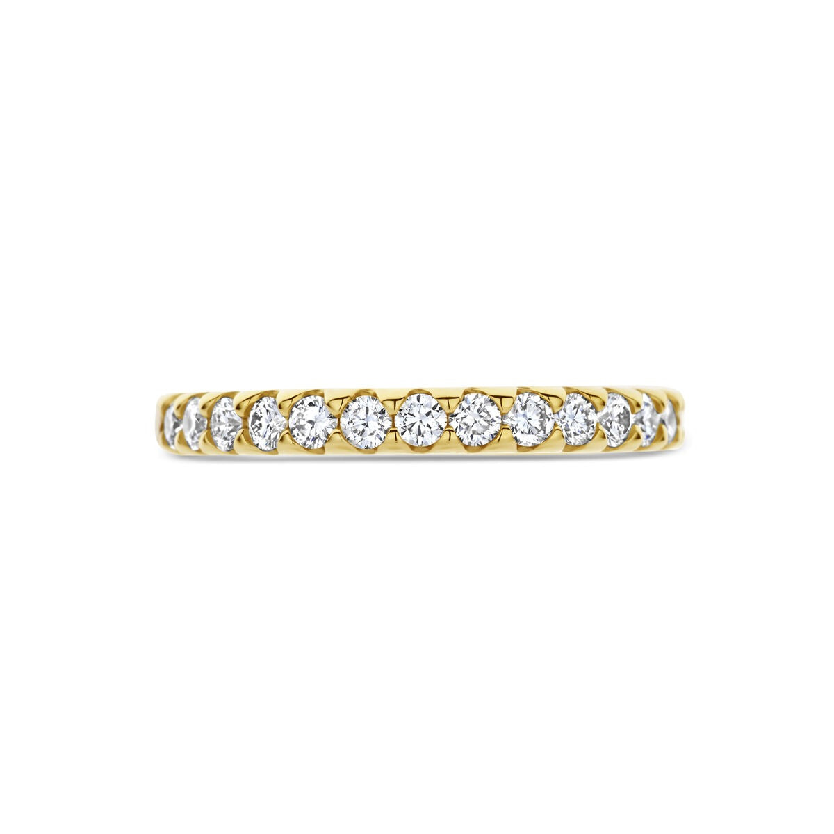 Anello da donna in oro con diamante lab grown – oro giallo 14k