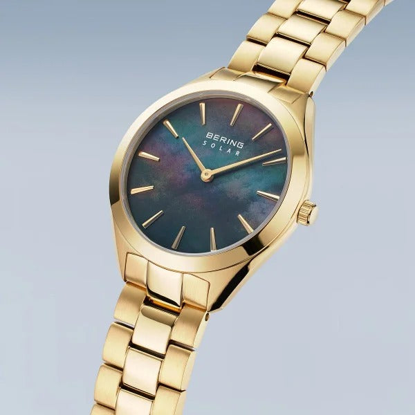 Orologio Bering donna – Solar con quadrante madreperla blu