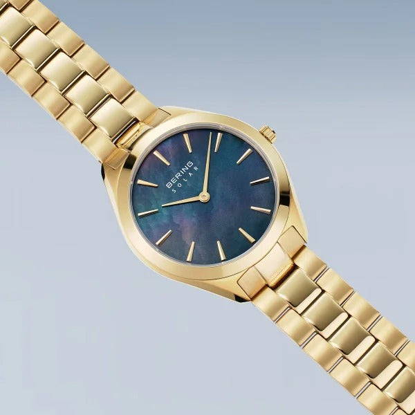 Orologio Bering donna – Solar con quadrante madreperla blu