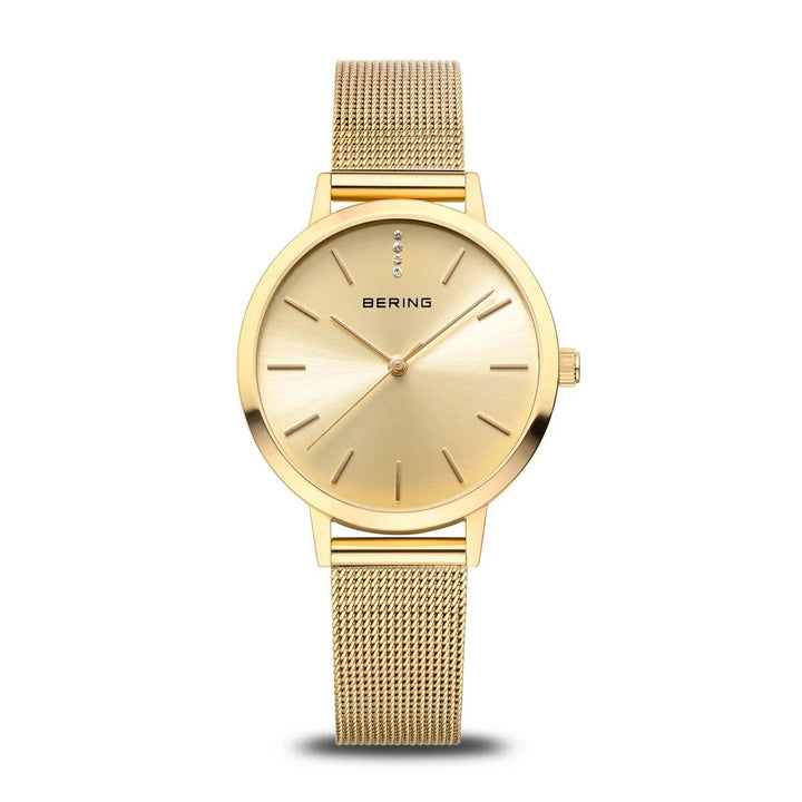 orologio da donna Bering quadrante color oro 13434-333