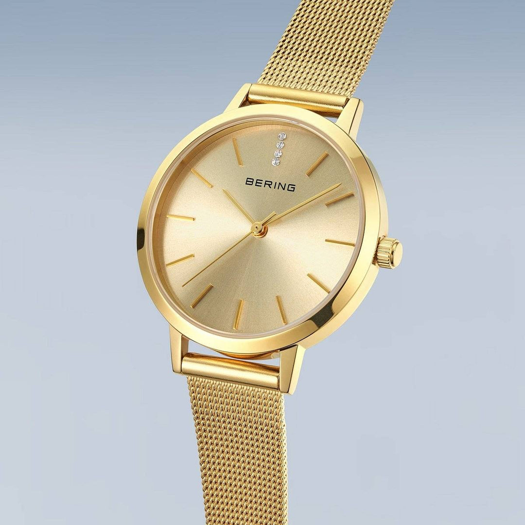orologio da donna Bering quadrante color oro 13434-333