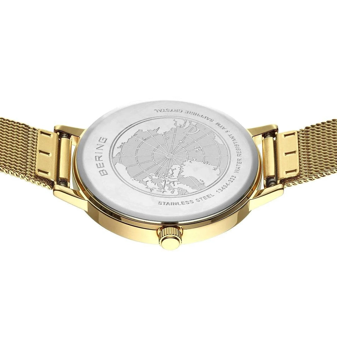 orologio da donna Bering quadrante color oro 13434-333