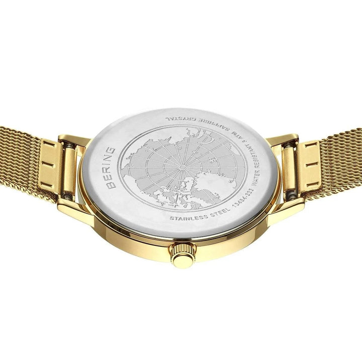 orologio da donna Bering quadrante color oro 13434-333
