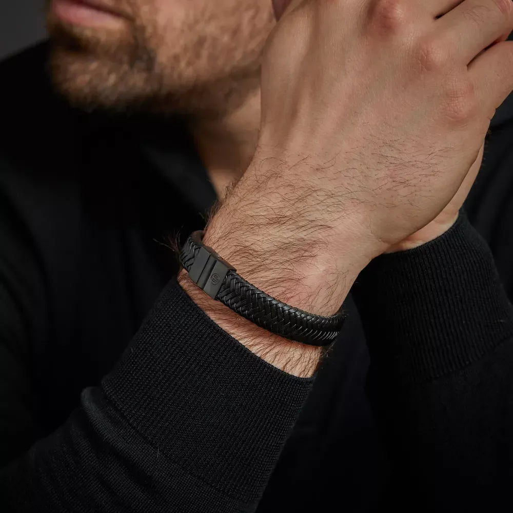 Full Metal Plaid Nero Nero 15mm L