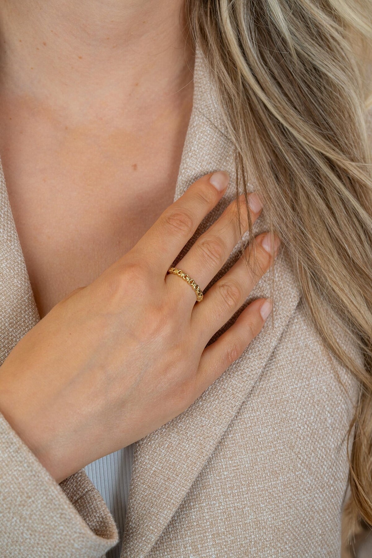 Zinzi Anello Placcato Oro ZIR2802
