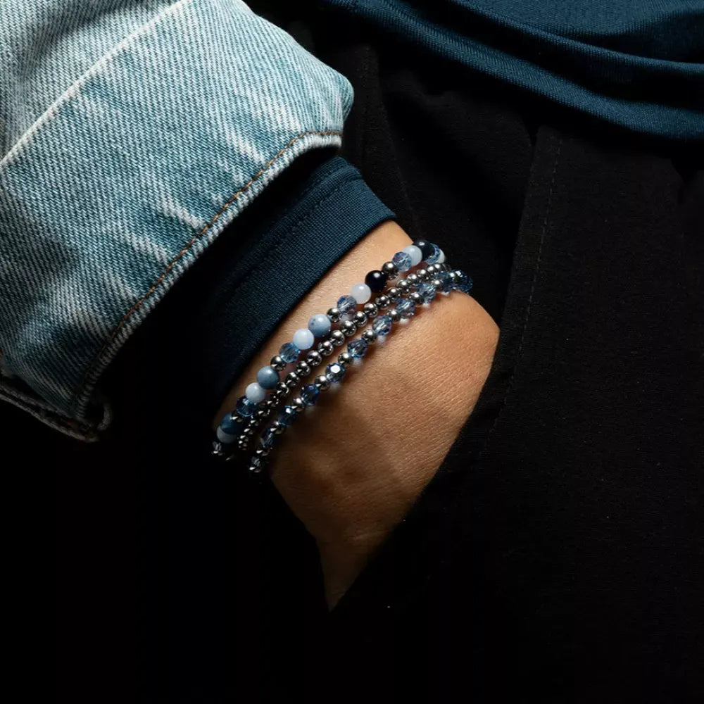 Winter Blues Glam Rocks Argento