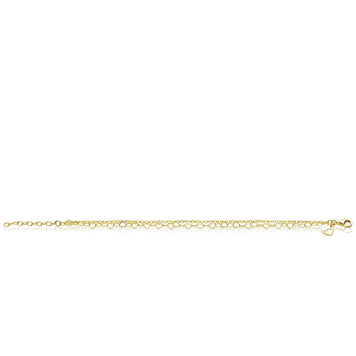 Zinzi Bracciale placcato oro ZIA2775G