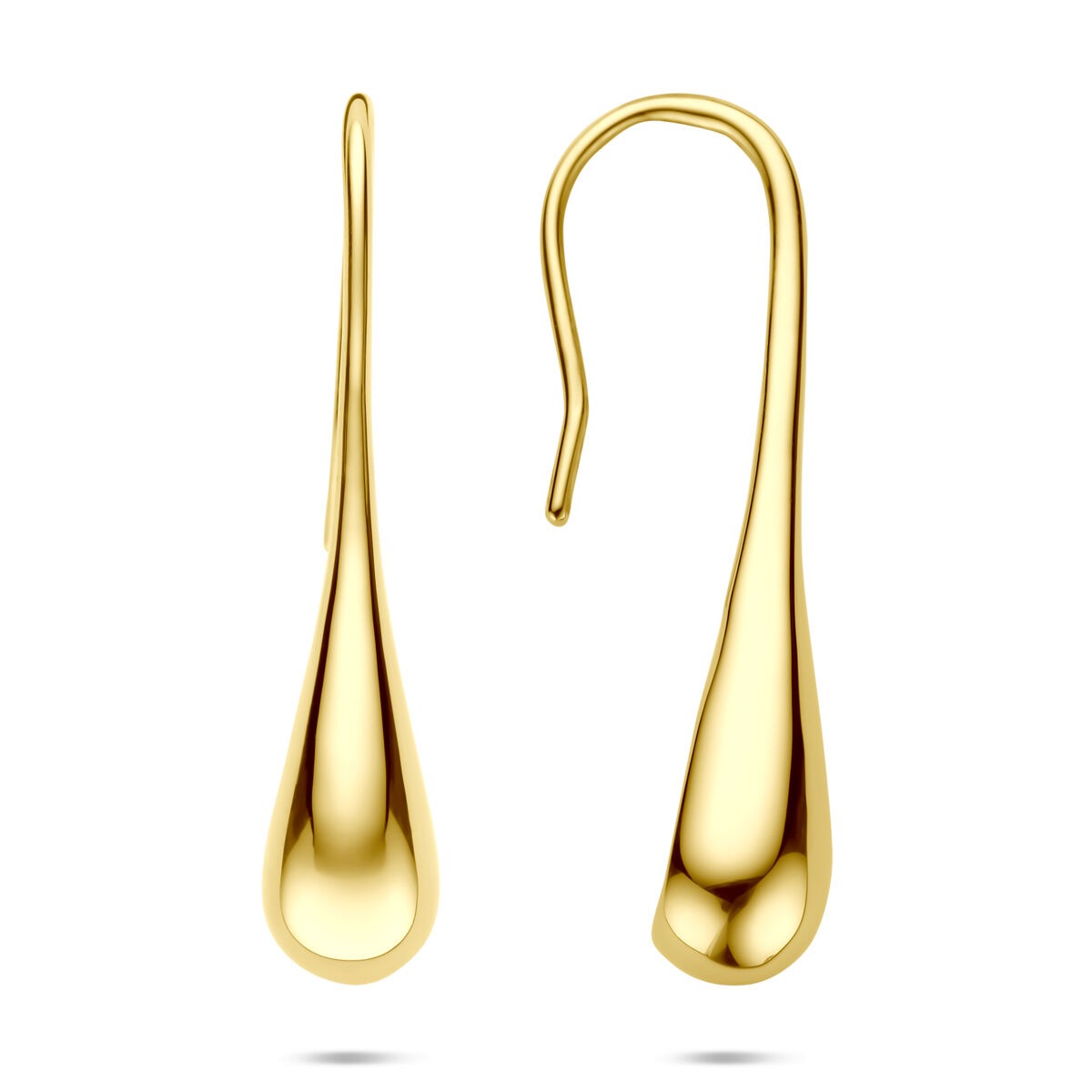 Orecchini pendenti in argento dorato – argento 925