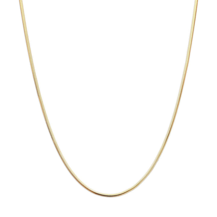 14k geelgouden slangencollier
