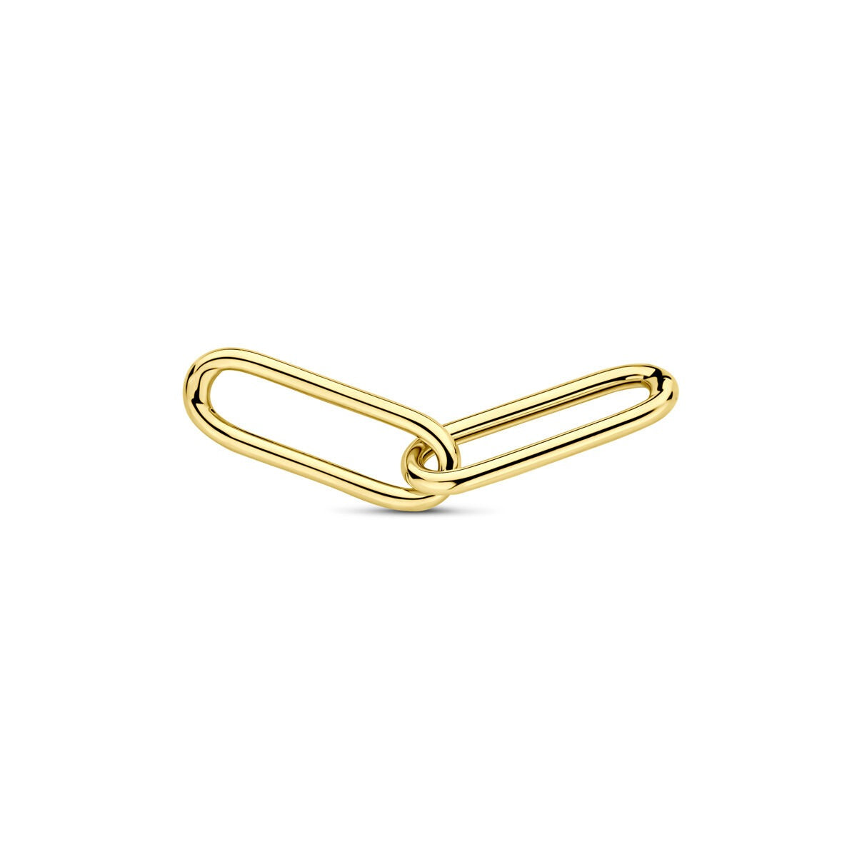 Elemento di collegamento in oro giallo 14k per cordoncino
