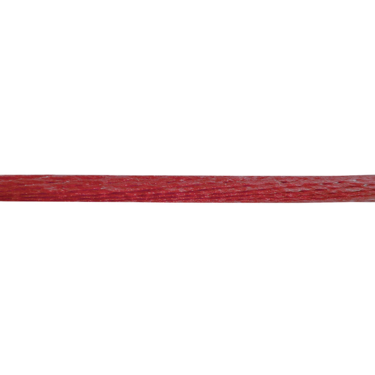 Bracciale in corda satinata rossa.