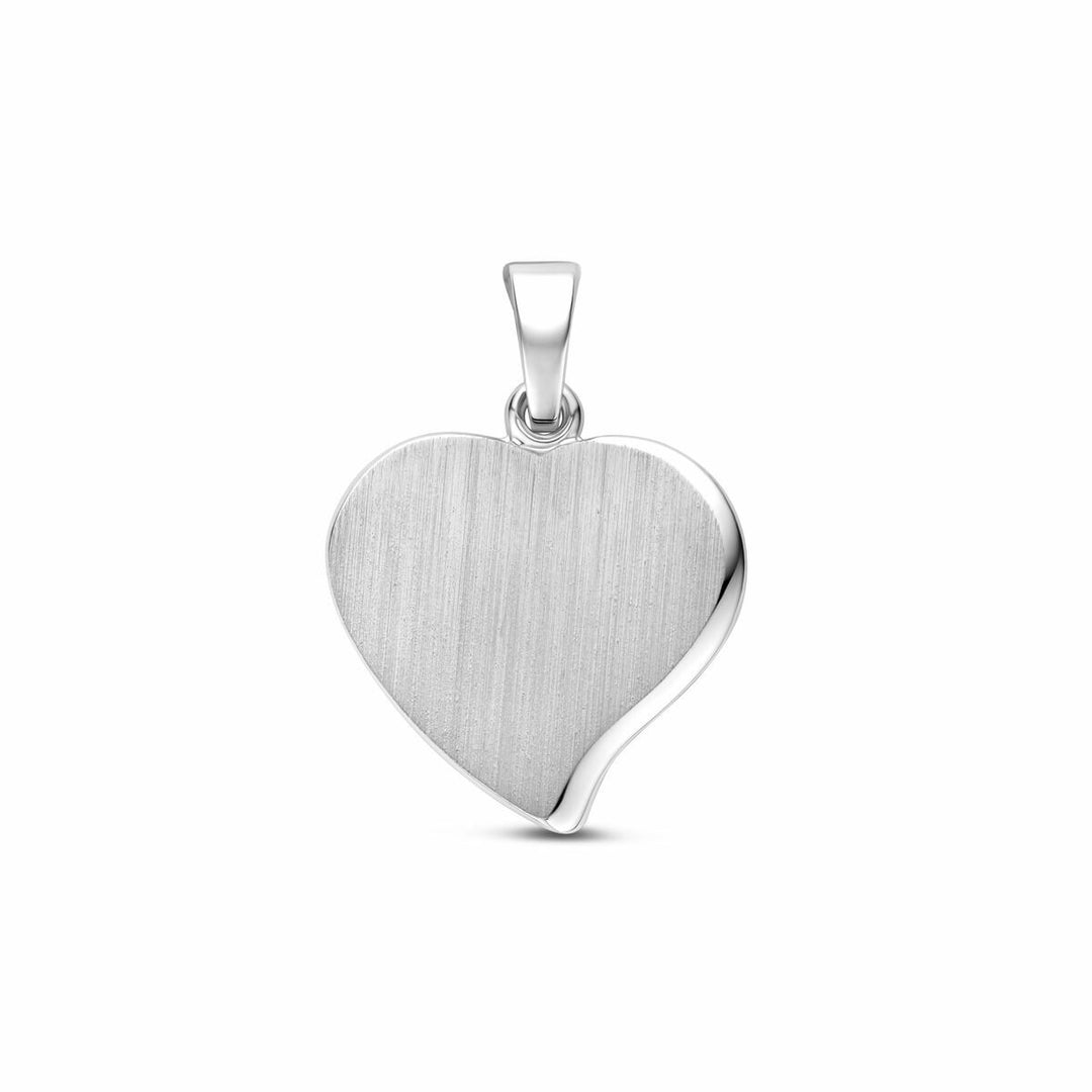 Zilveren graveerhanger hart – persoonlijk symbool van liefde