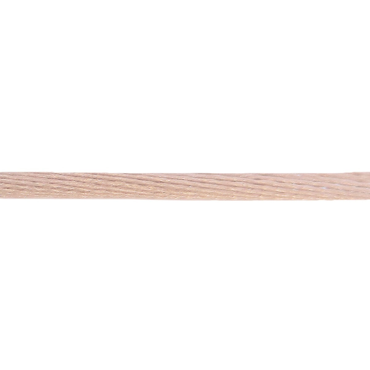 Cordino satinato rosa di 38 cm per bracciale personalizzato.