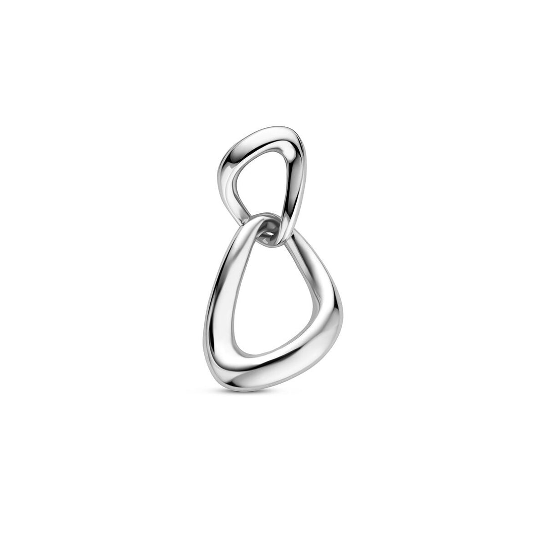 Gerhodineerd 925 zilveren hanger