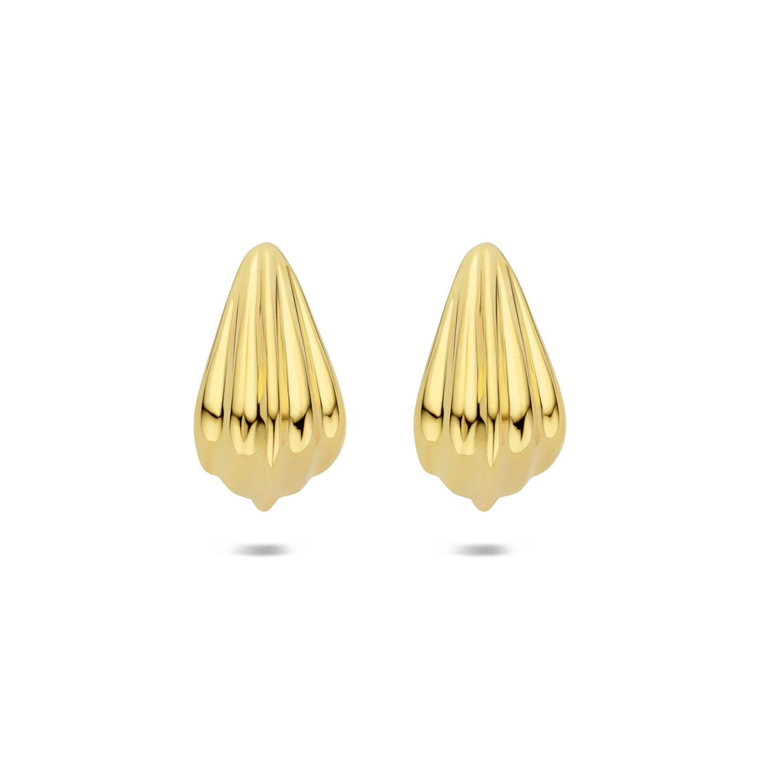 Verguld zilveren stekeroorringen – verfijnde gouden touch