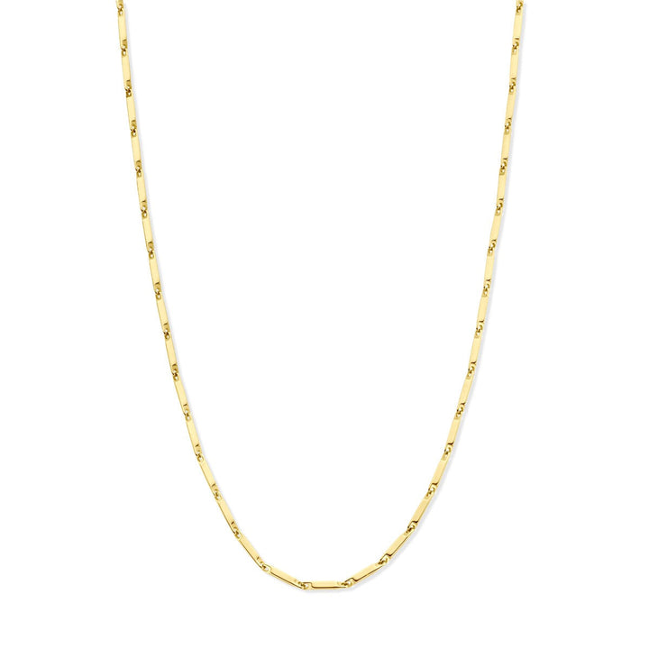 Goudkleurig stalen collier 2.5mm met verlengstuk 55–60cm
