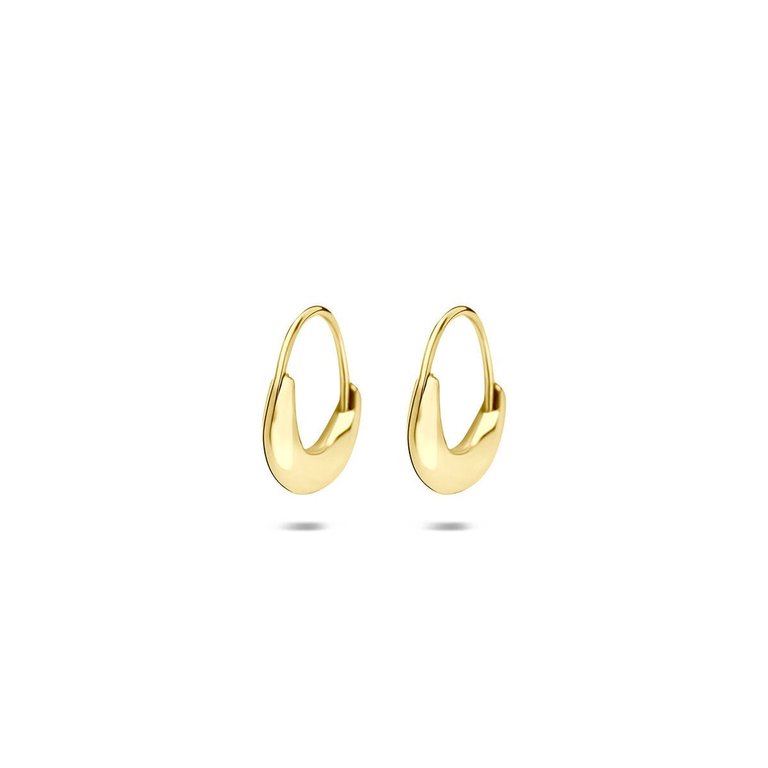 14k Geelgouden klapoorringen