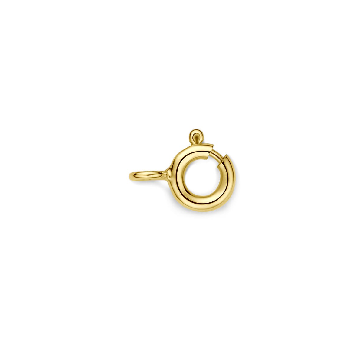 Anello in oro giallo 9k, forma rotonda, larghezza di 6 mm.