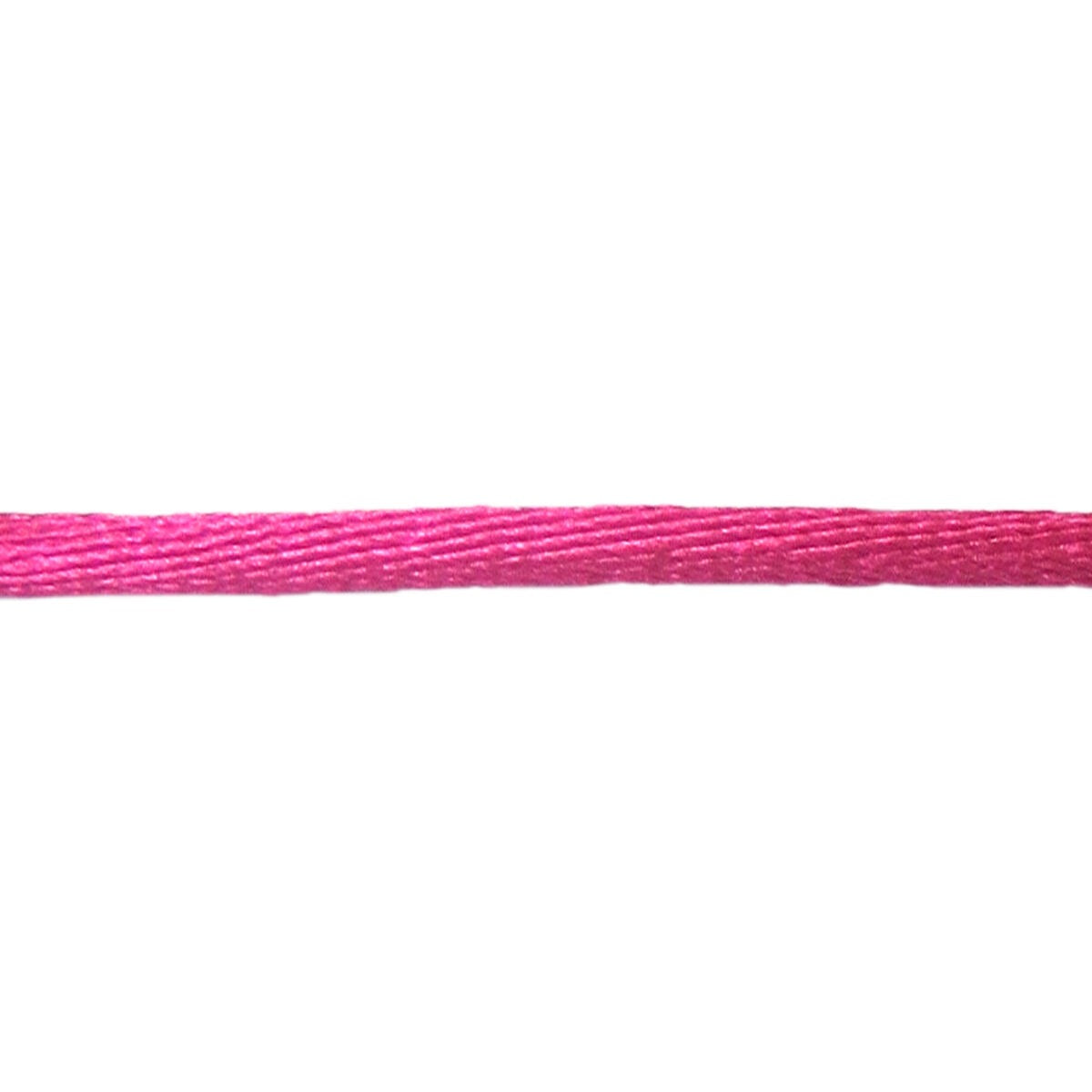 Cordino satinato viola di 38 cm per bracciale a nodo.