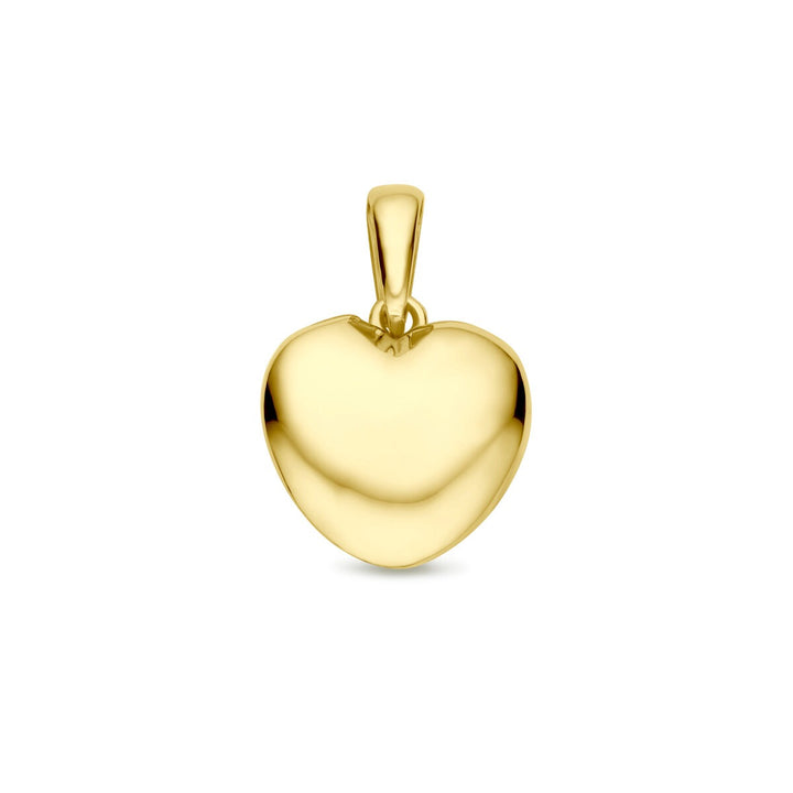 9k Geelgouden hanger hartje