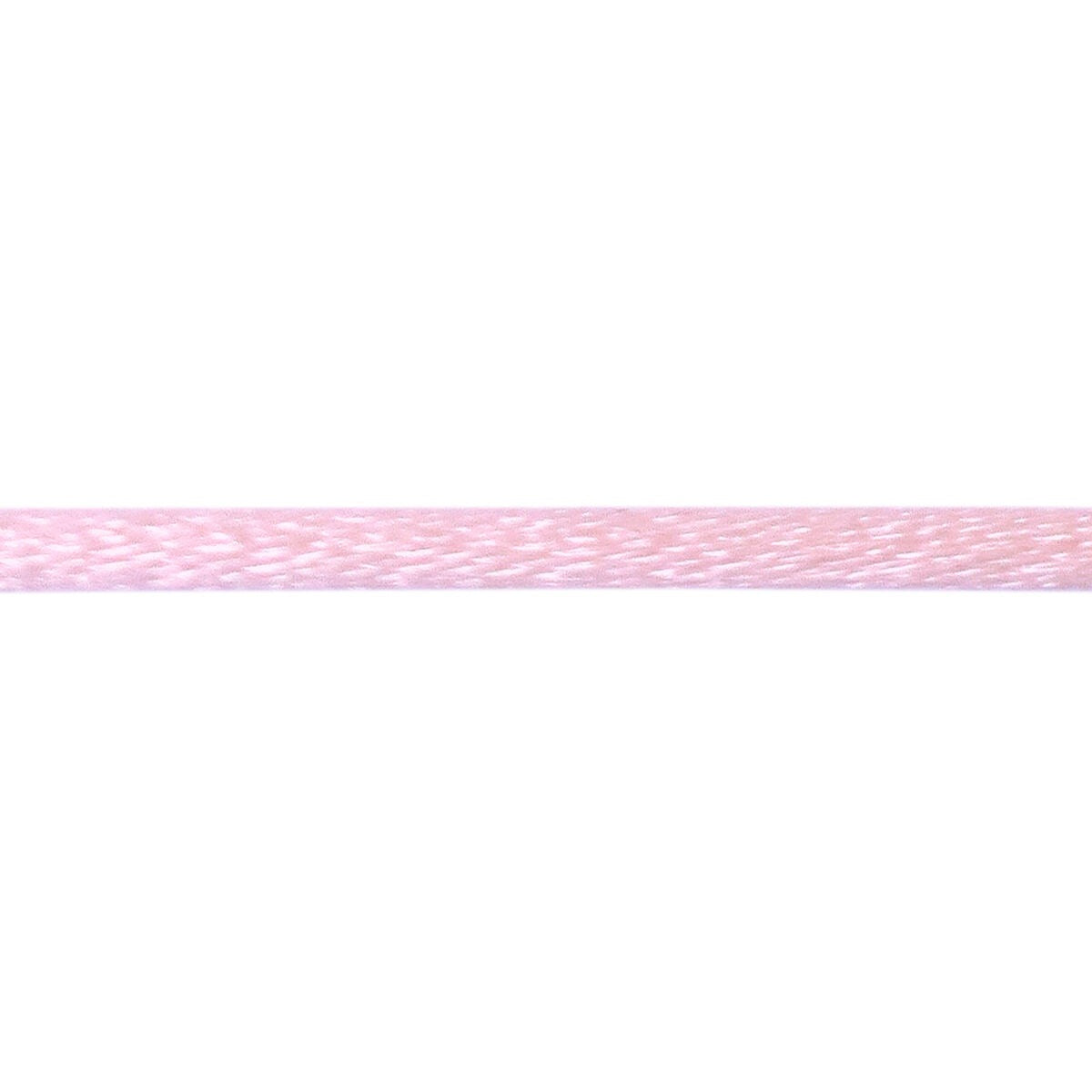 Cordino satinato rosa di 38 cm per bracciale a nodo.