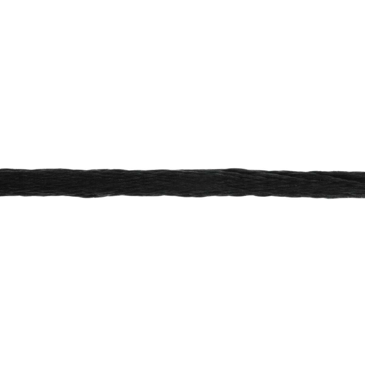 cordino in satinato nero di 38 cm per bracciale a nodo