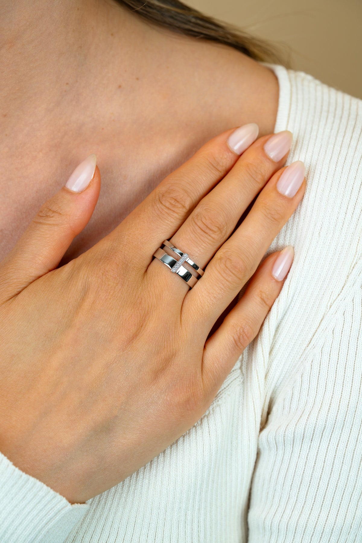 Zinzi Anello Argento ZIR2728