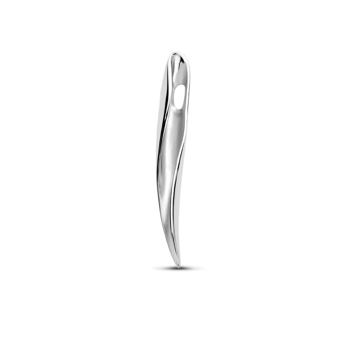 Ciondolo in argento rodiato – finitura lucida/opaca