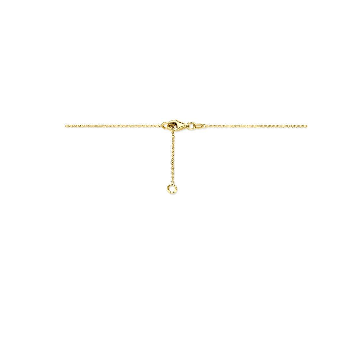 Collana da donna in oro giallo 14k con pallini